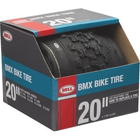 Bell Sports 7014689 20 in. BMX Bicycle Tire, Black BE311703